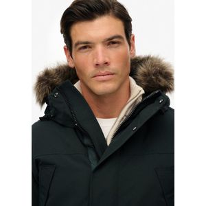 Superdry - M5011929A - Parka - Zwart - Gerecycled Polyester - Casual