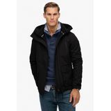 Superdry - Hooded Ultimate Embroidered Windbreaker - Jack - Zwart - 100% Gerecycled Polyester