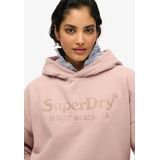 Venue - Metallic Hoodie - Zwart - Katoen