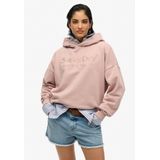 Venue - Metallic Hoodie - Lichtgrijs - Katoen