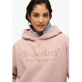 Venue - Metallic Hoodie - Zwart - Katoen