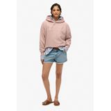 Venue - Metallic Hoodie - Zwart - Katoen