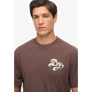 Superdry - Tap Room - Oversized T-shirt - Korte Mouwen