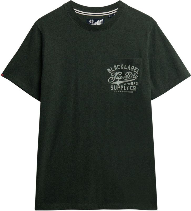 Superdry - Industrial Relaxed Fit - T-shirt - Korte Mouwen