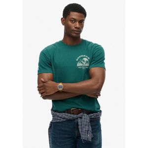 Superdry - Lo-fi Outdoors - T-shirt - Heren - Grafische Print op de Borst