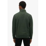Superdry - Hanly Zip Sweat - Donkergroen - Sweater