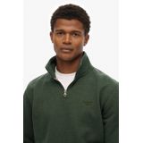 Superdry - Hanly Zip Sweat - Donkergroen - Sweater