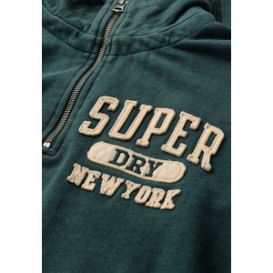 Superdry - Vintage Athletic - Sweatshirt - Halve Rits