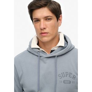 Superdry - Athletic Ess Hoodie - Heren - Grijs - Katoen