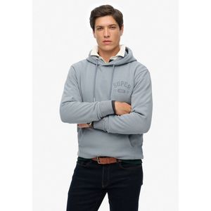 Superdry - Athletic Ess Hoodie - Heren - Grijs - Katoen