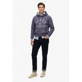 Superdry Hoodie Overhead Grijs heren