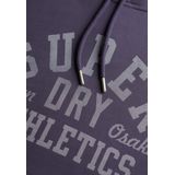 Superdry - T-shirt - Blauw - Katoen