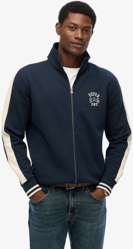 Superdry - Athletic Club - Sweatshirt - Met Rits