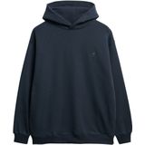 Superdry - Sweatshirt - Donkerblauw - Gevoerde Zoom/Rand - Capuchon