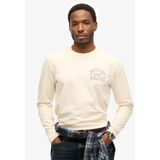 Superdry - Athletic Essentials Top - Heren - Lange Mouwen - Katoen