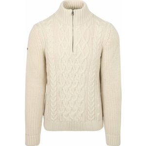 Superdry - Gebreide Cable Trui - Ecru