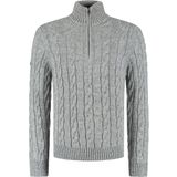 Superdry - Jacob Cable Knit - Gebreide Trui - Halve Rits