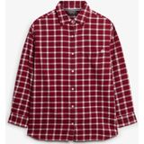 Superdry Check Flannel Boyfriend Overhemd Met Lange Mouwen
