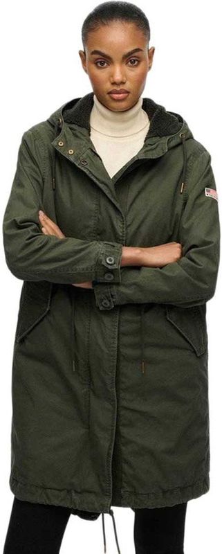 Superdry - M5011900A - Harrington Jas - Zwart - Casual - Gerecycled Polyester