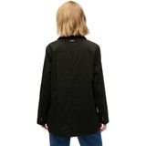 Superdry - Wax Jacket - Jas - Slanke Pasvorm - Zwart