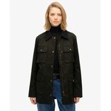 Superdry - Wax Jacket - Jas - Slanke Pasvorm - Zwart