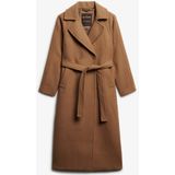 Superdry - Relaxed Lange Wollen Jas - Winterjas