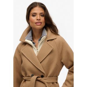 Superdry - Relaxed Long Wool - Wollen Jas