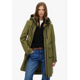 Superdry - Longline Shell Parka - Winterjas - Slim Fit - Waterafstotend