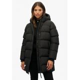 Superdry - Sports Halflange Pufferjas - Dames - Gewatteerde Jassen