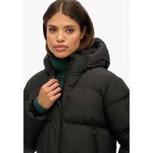 Superdry - 5 Baffle Sports - Gewatteerde Jas - Capuchon - Zwart