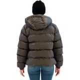 Superdry - Hooded Luxe Sports Puffer - Winterjas - Zwart