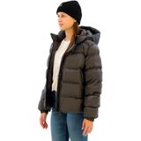 Superdry - Hooded Luxe Sports Puffer - Winterjas - Zwart