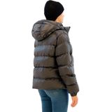 Superdry - Hooded Luxe Sports Puffer - Winterjas - Zwart