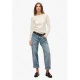 Superdry - Bardot - T-shirt - Slim Fit - Off-Shoulder - Dames