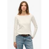 Superdry - Bardot - T-shirt - Slim Fit - Off-Shoulder - Dames