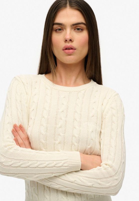 Superdry - Essentials Slim Cable - Trui - Slim Fit