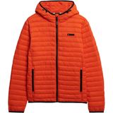 Superdry - Hooded Fuji Lite Jacket - Zwart - Elastisch - Ritssluiting