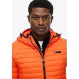 Superdry - Hooded Fuji Lite Jacket - Zwart - Elastisch - Ritssluiting