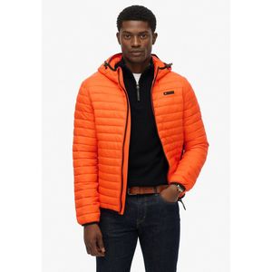 Superdry - Hooded Fuji Lite Jacket - Zwart - Elastisch - Ritssluiting