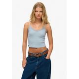 Superdry - Athletic Essentials - Camitopje - Dames - Korte Lengte - Met Kanten Rand