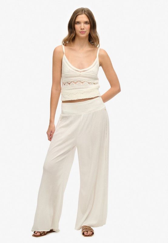 Superdry - Beach Broek - Wijde Pasvorm - Lichtgewicht - Ademend