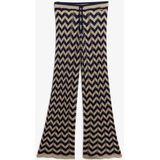 Superdry - Zigzag Knit Wide - Broek