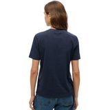 Superdry - Venue Metallic - T-shirt - Zwart - 100% Katoen