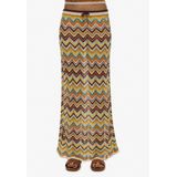 Superdry - Rok - Mintgroen - Lang/maxi - Normale Pasvorm