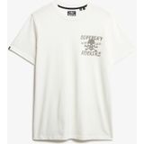 Superdry - Black Label - T-shirt - Zwart - Korte Mouwen