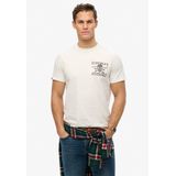 Superdry - Black Label - T-shirt - Zwart - Korte Mouwen