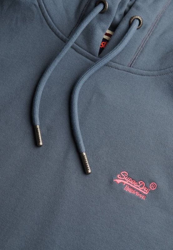 Superdry - Essential Logo Hoodie - Groen - Katoen