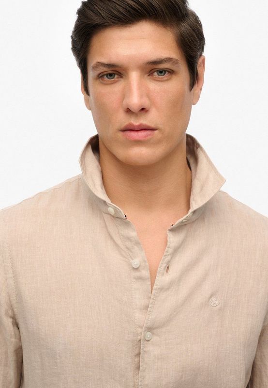 Superdry Overhemd 'Vacation'  beige