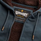 Superdry Borg Lined Sweatshirt Met Rits