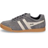 Gola - Harrier Mirror - Damestrainers - Ash - Suède - Metallic Gouden Vleugel